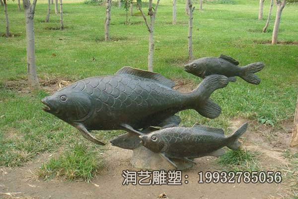 醫(yī)院動物魚銅雕